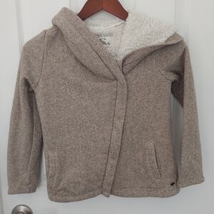 O’neill Sherpa Lined Diagonal Zip Jacket Medium